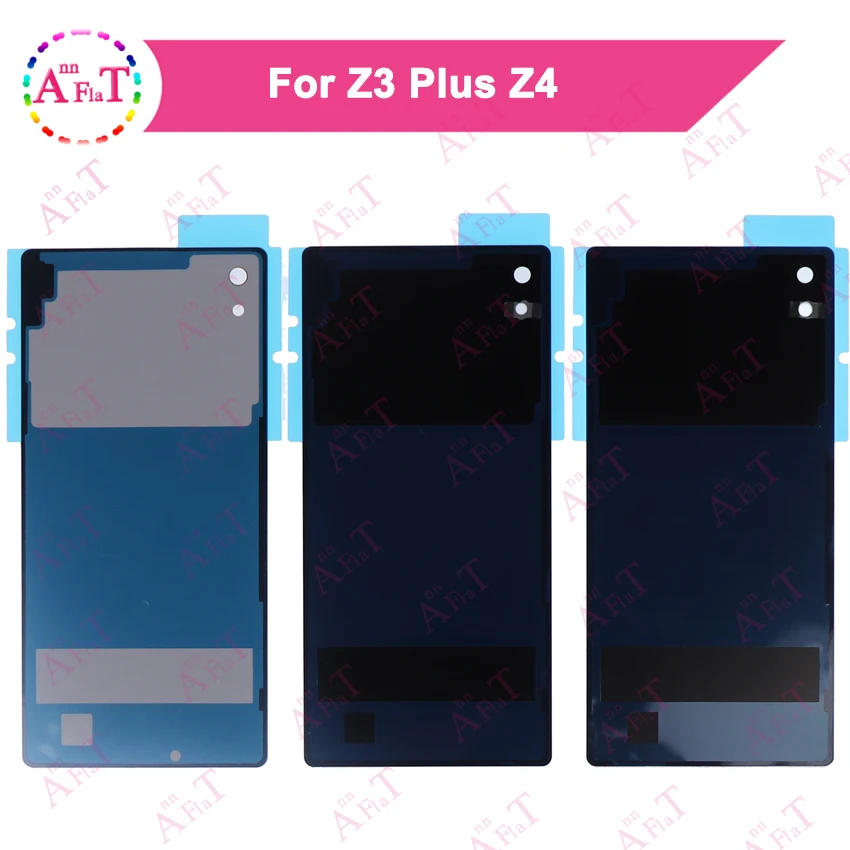 Задняя крышка аккумулятора для Sony Xperia Z3 Plus Z4 E6553 E6533 Корпус задней двери сменная