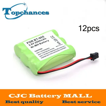 

12 pcs 3.6v 2000 mAh NI-MH Phone Battery for Panasonic KX-A36 P-P501 for Uniden BT-905 free shipping