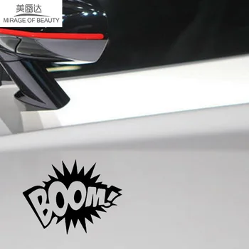 

Boom Graphic Novel Animation Explosion Adventure Funny Car Sticker for Truck Window Bumper SUV Motorcycle Vinyl Decal Wall LXS