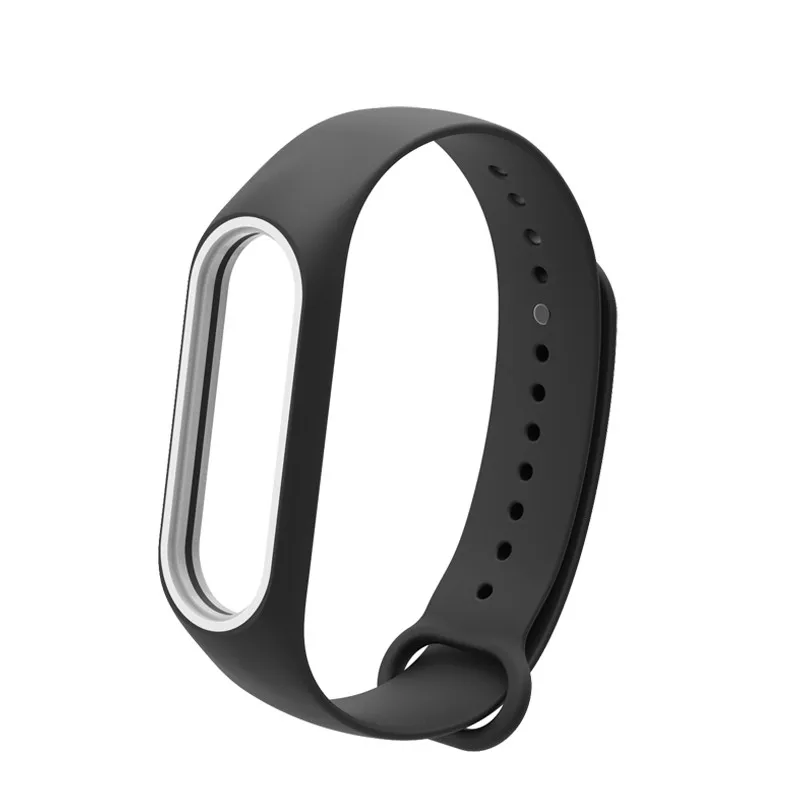 Для Mi Band 3 4 спортивный ремешок браслет часы силиконовый для xiaomi mi band аксессуары