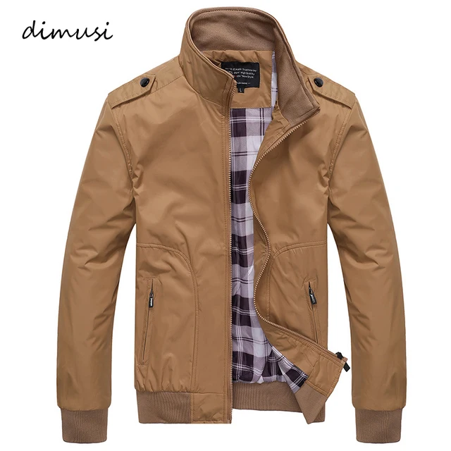 DIMUSI Mens Jackets Spring Autumn Casual Coats Solid Color Mens Sportswear Stand Collar Slim Jackets Male DIMUSI Mens Jackets Spring Autumn Casual Coats Solid Color Mens Sportswear Stand Collar Slim Jackets Male Bomber Jackets 4XL