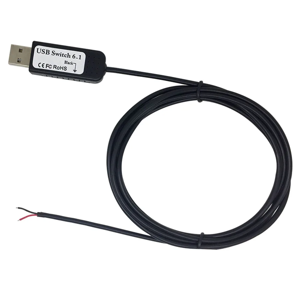 DIY Переключатель линии USB кабель можно подключить 1/3/6 шт Различные педали SD998| |
