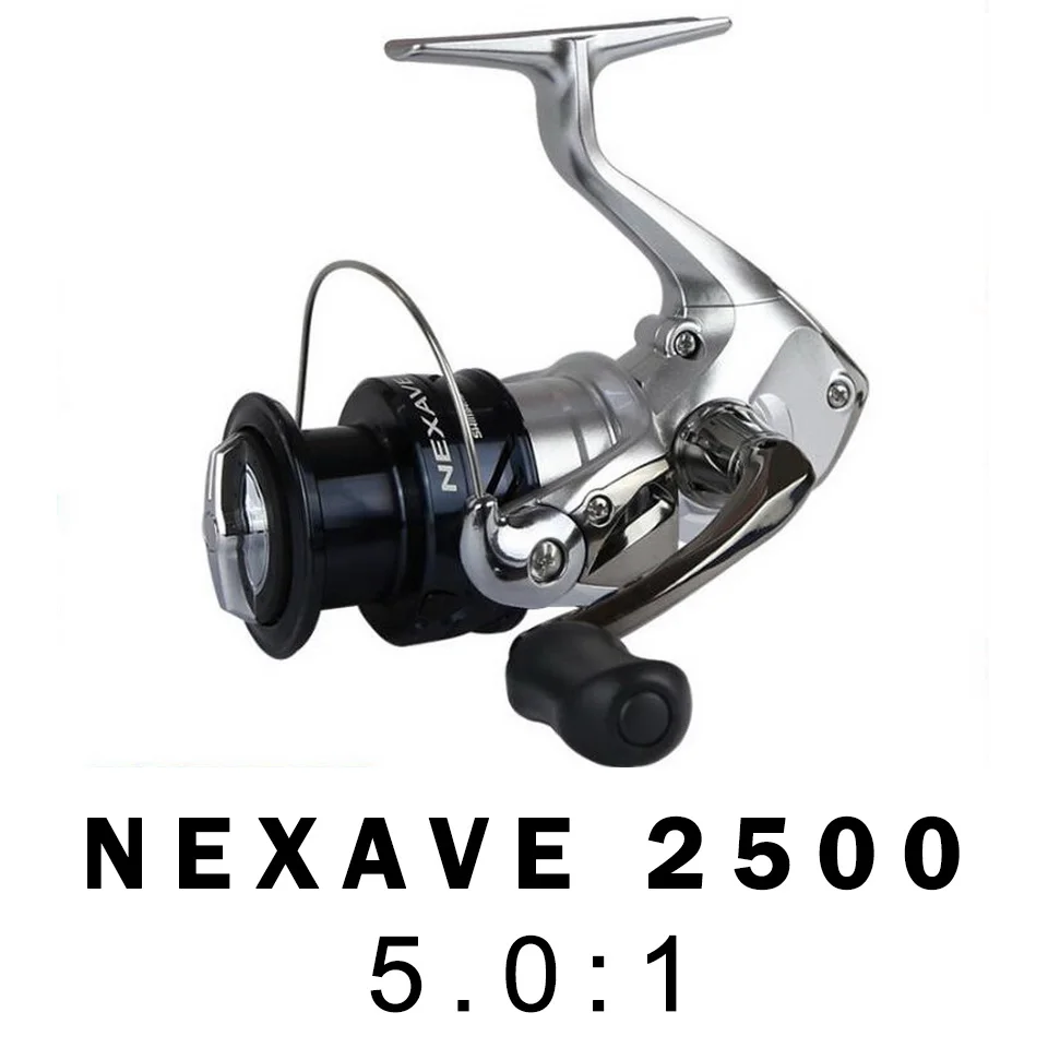 SHIMANO NEXAVE Рыболовная катушка 5,0: 1/5. 2:1/5,8: 1/6. 2:1 3+ 1BB 1000-C5000HG спиннинговая Рыболовная катушка AR-C катушка морская вода/Пресноводная вода - Цвет: NEXAVE 2500