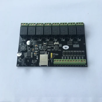 

8-way Network Relay Module IP/Ethernet Access Controller Switch Volume Transfer MODBUS TCP