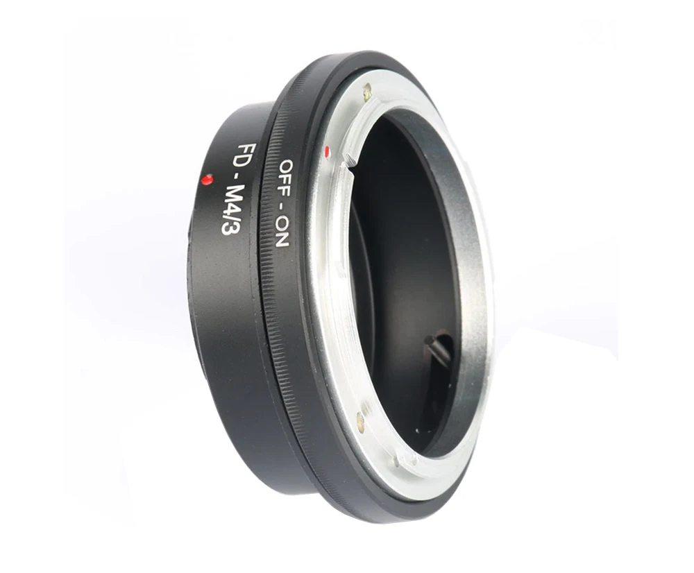 FD-M43 Aluminum Lens Adapter Ring Screw-In Mount for Canon FD Lens for Olympus Panasonic Micro 43 M43 Mount Camera (4)