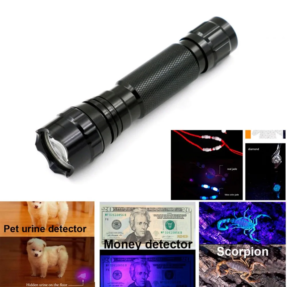 501B Blacklight маркер с невидимыми чернилами AOT 365nm 1 чип/2 чипа/3 чипа УФ