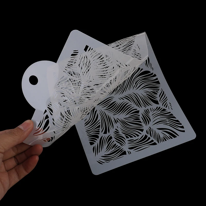 

For Wedding Lace Stencil Cake Design Plastic Template Mold Painting Stencil Bottle Fondant Decorating Tool