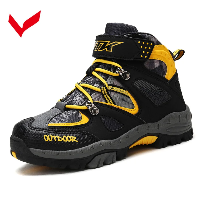 

Kids Winter Boots Warm Hiking Shoes For Boys Girls Children Trekking Climbing Outdoor Sports Sneakers Anti-slip CN size 32-41