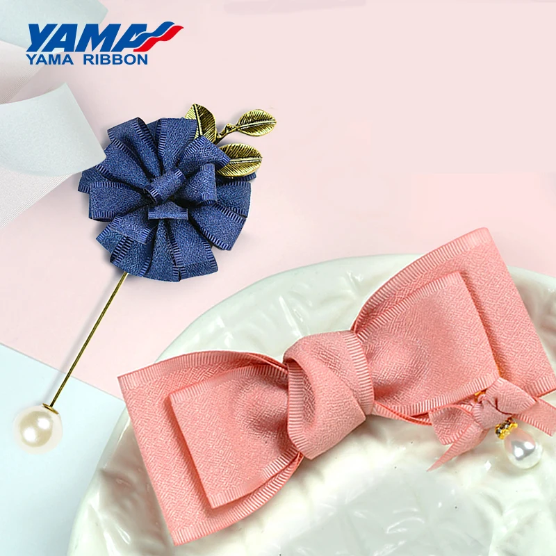 Края из полиэстера YAMA гранулированная лента 9 16 19 25 38 мм и 3/8 5/8 3/4 1 1/2 дюйма 100 ярдов