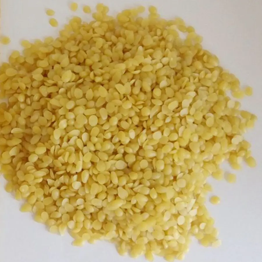 

Grade B natural pure yellow beeswax pellet 500g/bag