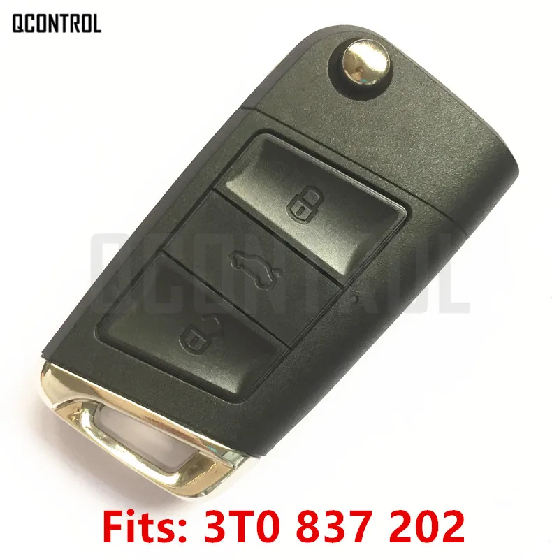 Обновленный Автомобильный Дистанционный ключ QCONTROL для SKODA