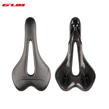 

GUB 124g Bicycle Carbon Fiber Saddle MTB Road Mountain Bike Saddle Cycling Hollow Seat Cushion Bicycle Parts