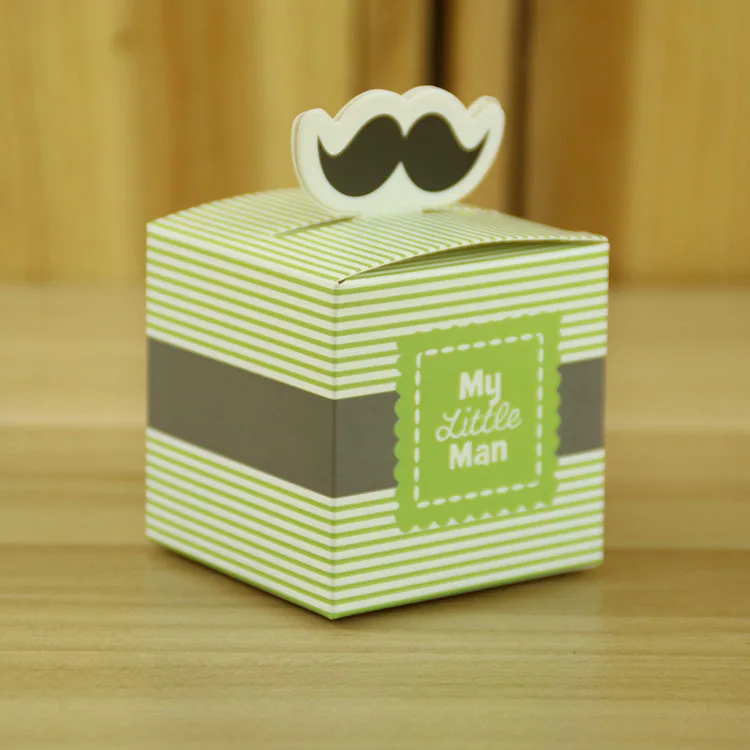 My Little Man бумажные усы конфеты коробка со свадебными сувенирами контейнер для сладостей сумки для мальчиков детская игрушка в ванную