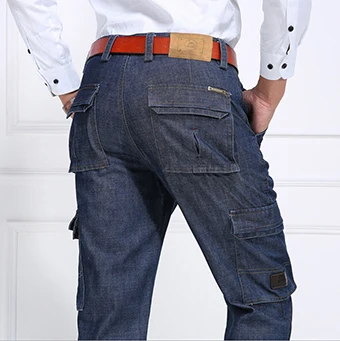 Aliexpress.com : Buy LONMMY Military jeans for men More pockets 65% ...