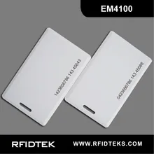 RFID Раскладушка карты 125 кГц EM Толстые ID длинные средние расстояния доступа Управление карты с TK4100 чип