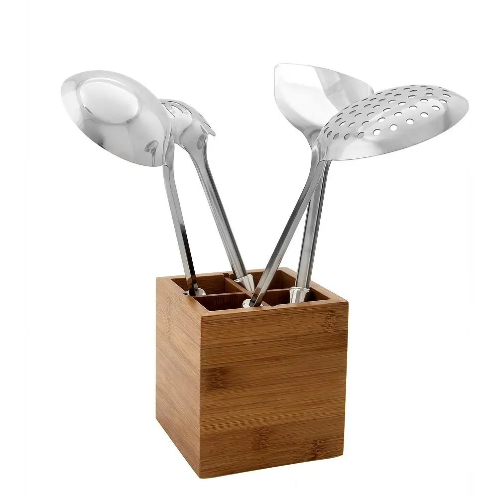 

free shipping Haybox five pieces set e-tzc-001-5 wok spoon Grilled Fried pancake Turner powder spoon colander