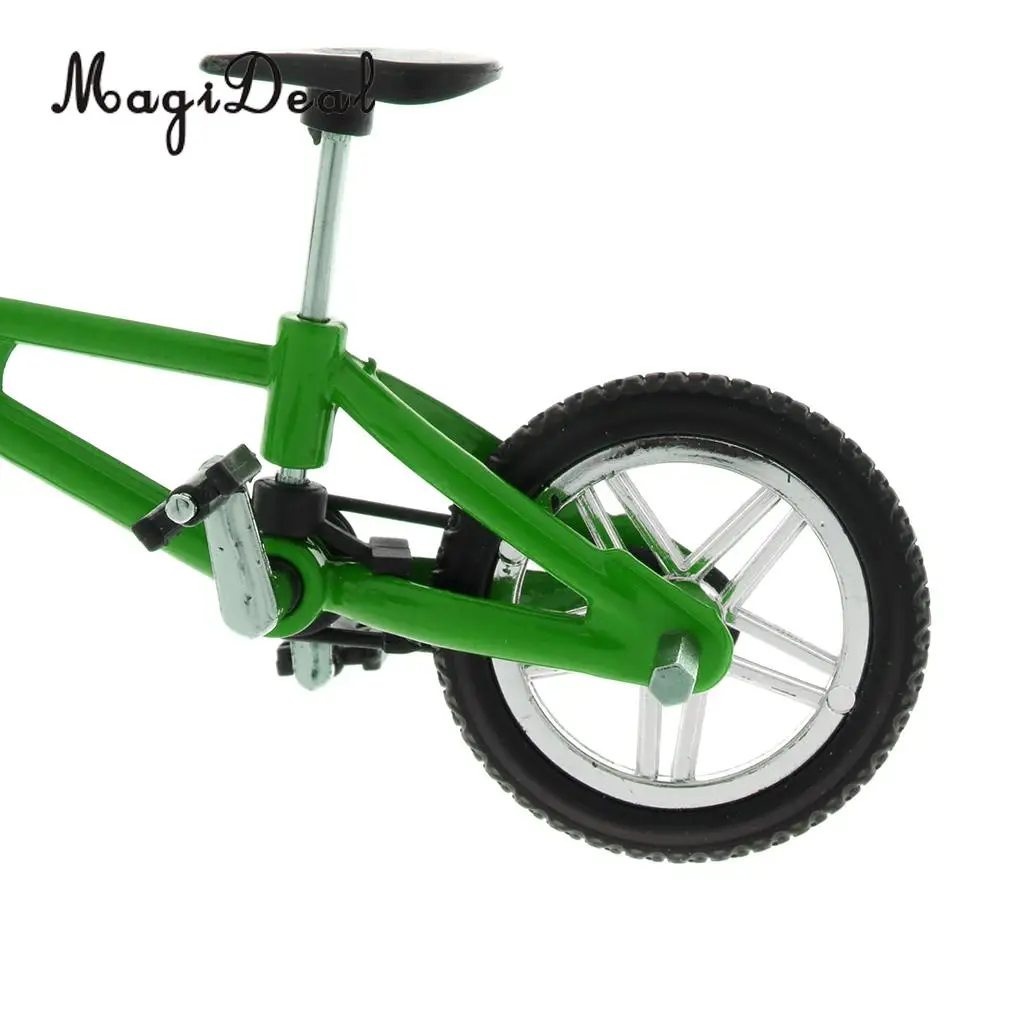 1:24 Scale Alloy Miniature Finger Bike Bicycle Diecast Vehicle Model Desk Gadget Relaxation Toy for Children Kids Boys Xmas Gift