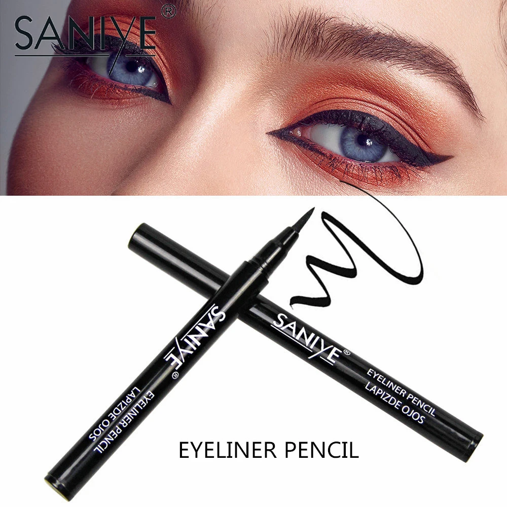 

SANIYE 1 Pcs Black Long Lasting Eye Liner Pencil Waterproof Eyeliner Cosmetic Beauty Makeup Eyeliner M230