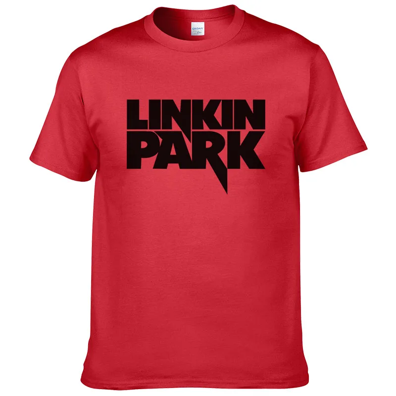 2018 Summer Tees Linkin Park T Shirt Men Clothing Short Sleeve YIP 2018 Summer Tees Linkin Park T Shirt Men Clothing Short Sleeve YIP