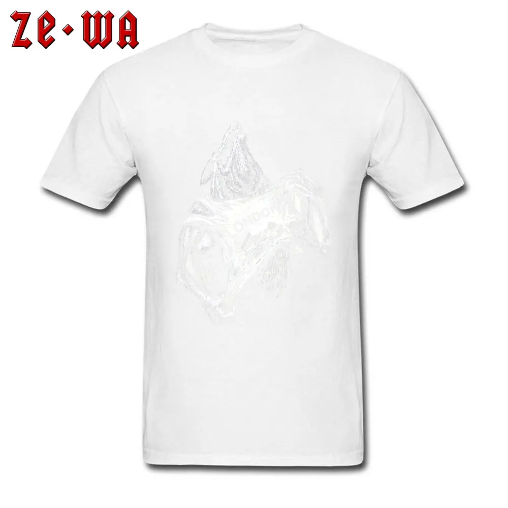 Group Short Sleeve Tops & Tees April FOOL DAY On Sale Round Neck 100% Cotton Tshirts Men Tshirts American Werewolf in London American Werewolf in London white