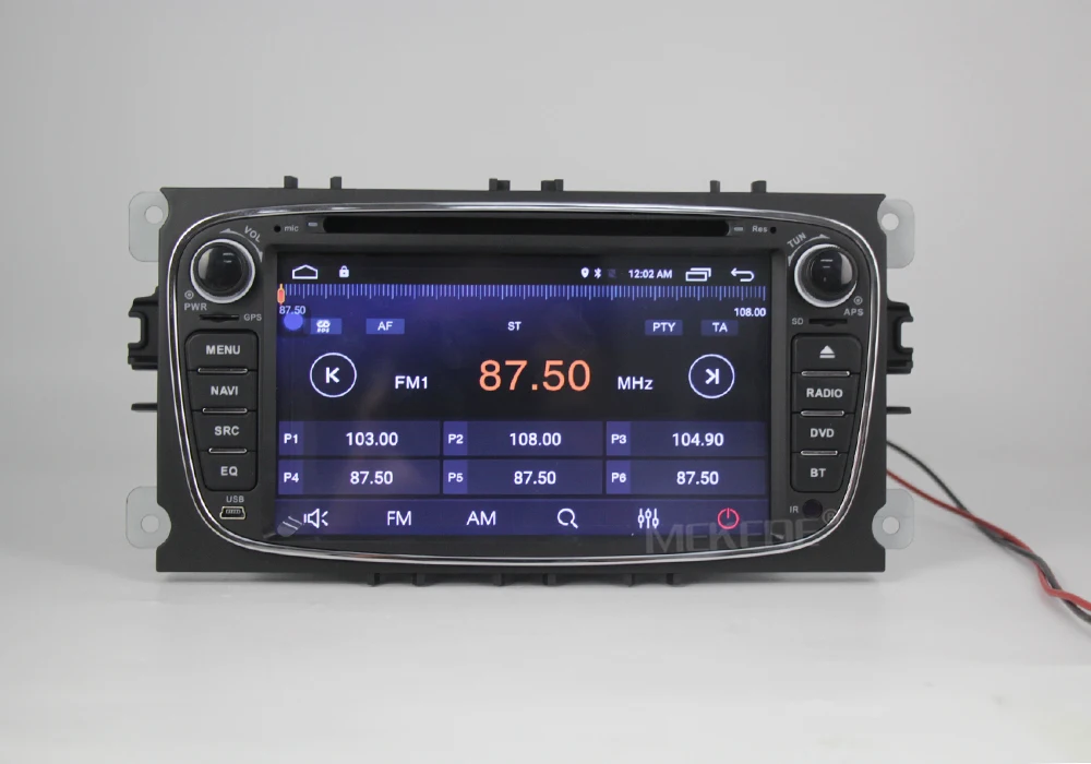 Discount Android 7.1.1! 2G RAM  2Din 7 Inch Car DVD Player For FORD FOCUS2 GALAXY MONDEO CONNECT 2008-2011 With Wifi Radio GPS RDS BT 21