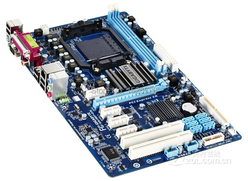 جيجابايت GA-780T-D3L سطح اللوحة 780T-D3L DDR3 المقبس AM3 + اللوحة شحن مجاني