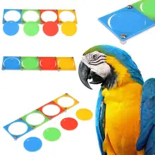 20x5 см, акриловая игрушка для птиц, питомец, попугай, познавательная головоломка, обучающая интеллектуальная развивающая игрушка, цветные отдельные игрушки для птиц