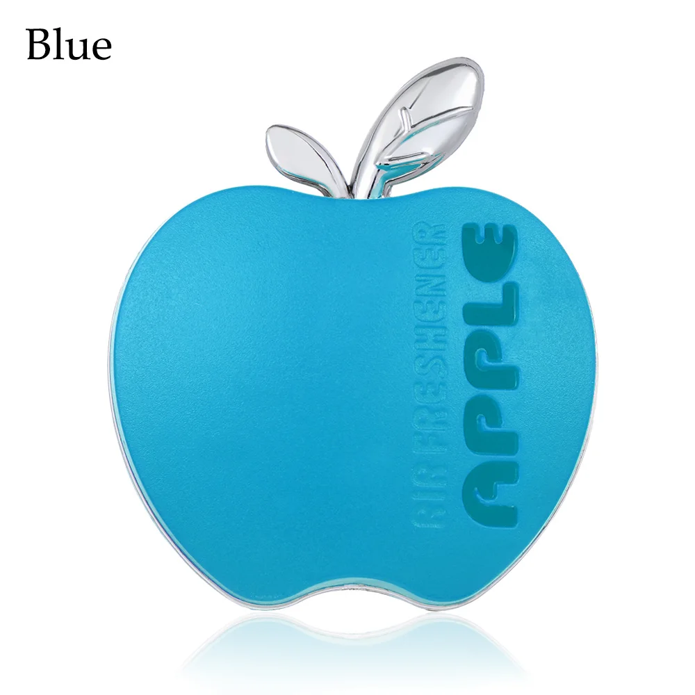 Blue Apple Автомобильный освежитель воздуха с добавками, аромат апельсина, лимона, яблока, клубники, лаванды, автомобильные аксессуары - Название цвета: Blue Apple