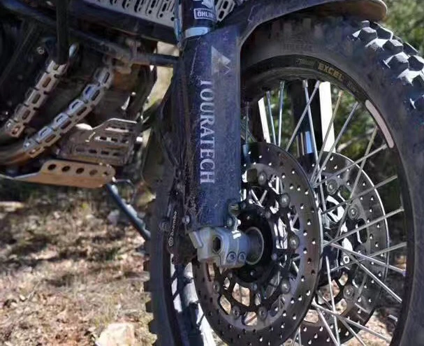 

1pair Motorcycle Suspension Front Shock Sticker Decal forR1200 F800 F700 ADV GS Adventure Sliver White