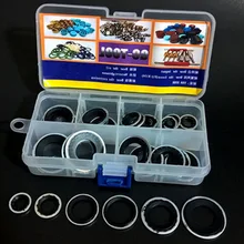 Air Conditioner Pump Washer 30pcs A/C Compressor Sealing Gasket Washer Set O Ring Assortment Repair Tool