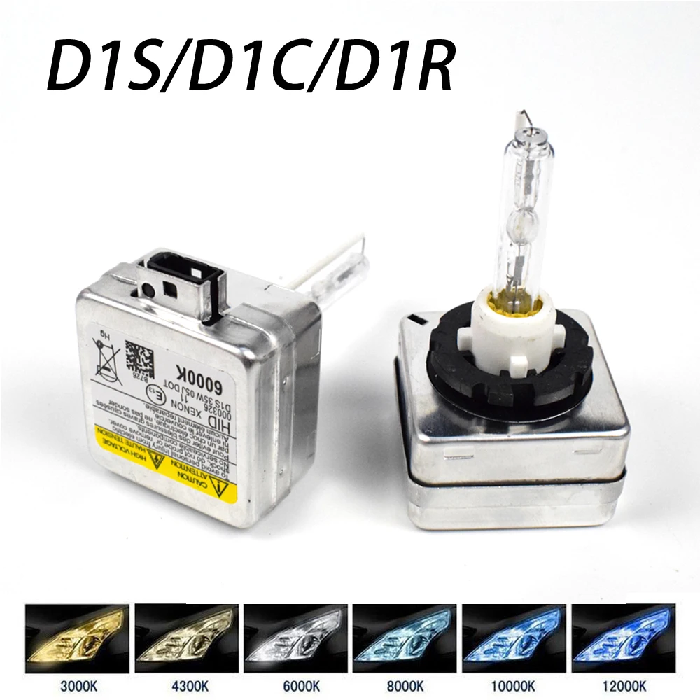 dyoung 2pcs 12v 35w CAR d1s d1c d1r CBI hid xenon bulb 3000k 4300k 6000k 8000k