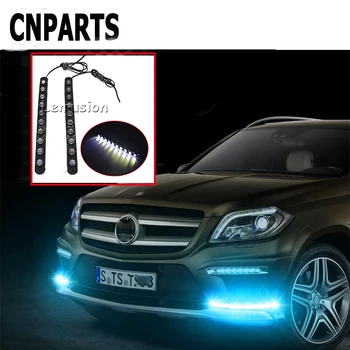 

CNPARTS High-power Car Eagle Eye DRL Running Fog Lamp 10 LED Lights For Kia Rio Ceed Toyota Corolla Avensis C-HR RAV4 Mazda 3 6