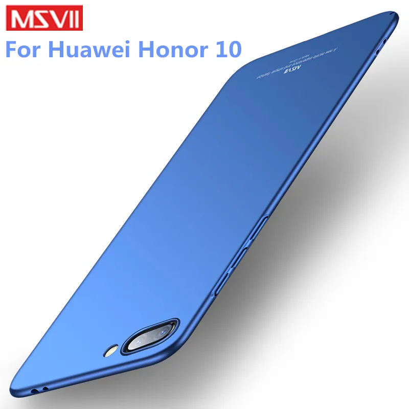 Huawei honor 10 lite чехол MSVII 360 полная защита чехол для honor View 10 чехол для телефона Ультра тонкая жесткая задняя крышка из ПК honor 10