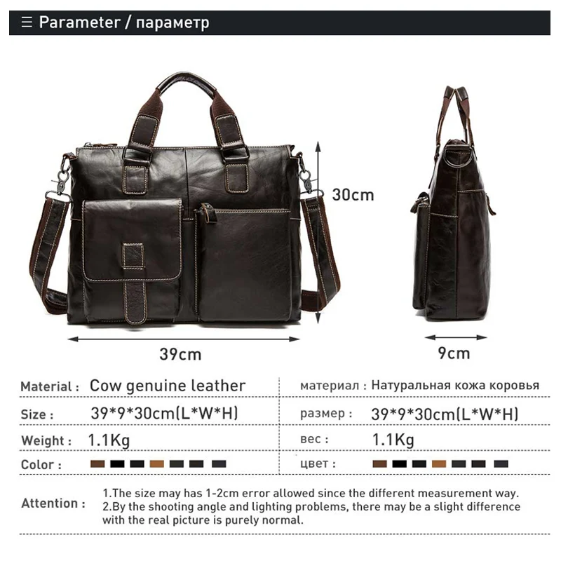 MVA حقيبة ساع الرجال جلد أصلي للرجال الكتف عارضة الذكور حقائب Crossbody أكياس للمستندات حقيبة كمبيوتر محمول رجل 260