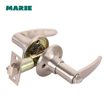 Round Door Handle Door Knobs Lock Stainless Steel Entrance Passage Door Lock for Bedroom Living Room Bathroom Round Door Handle Door Knobs Lock Stainless Steel Entrance Passage Door Lock for Bedroom Living Room Bathroom