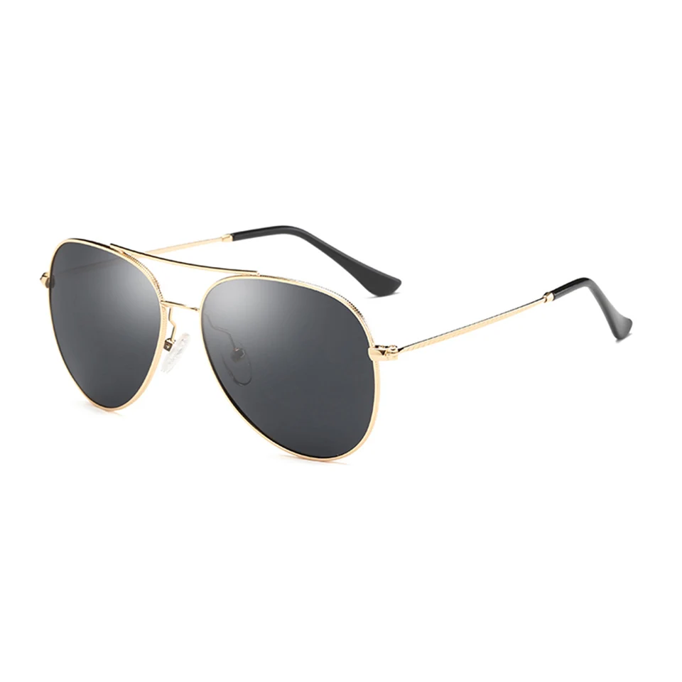 ELITERA, фирменный дизайн, мужские классические солнцезащитные очки, поляризационные, мужские очки для вождения, рыбалки, солнцезащитные очки для мужчин, Oculos Gafas - Цвет линз: gold gray