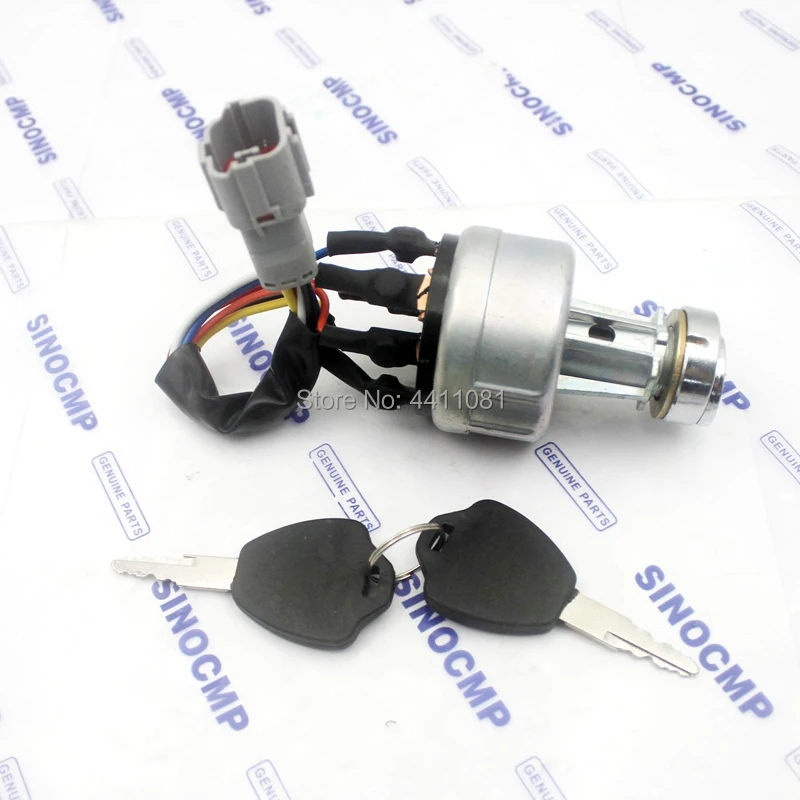 sinocmp-key-starter-ignition-switch-for-hyundai-r150-7-r210-7-r215-7-r220-7-excavator-parts (3)