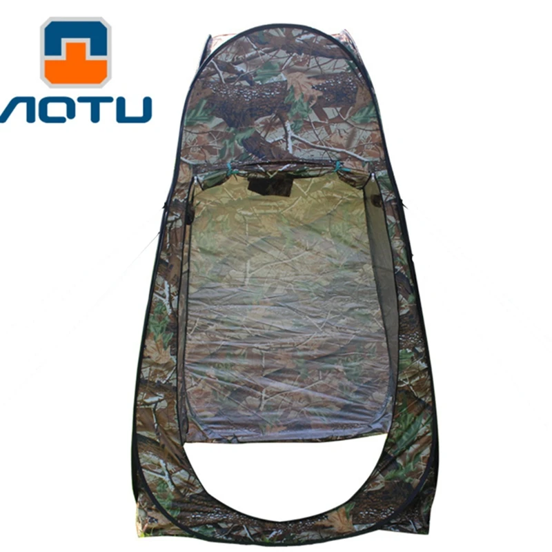 Free Shipping Shower Tent Camouflage Beach Fishing  Outdoor Camping Toilet Tent,Changing Room  Tent Shower  With Carrying Bag