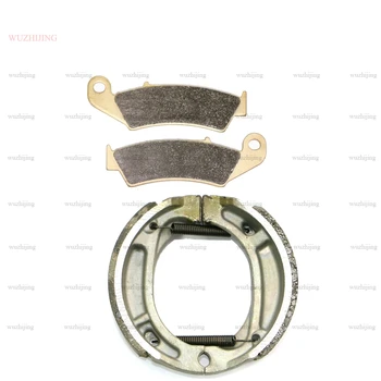 

for HONDA NX 250 1988 - 1990 Brake Pad set Front Rear 1989 Shoe Drum