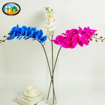 

Quality EMS Express free shipping butterfly orchids 90cm 35inch phalaenopsis artificial wedding party decorative flowers
