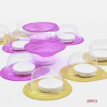 

NianLenss20PCS/Set Silk DIY Water-saving Facial Paper Compressed Masque Disposable Mask Sheet Tablets Care Skin Face