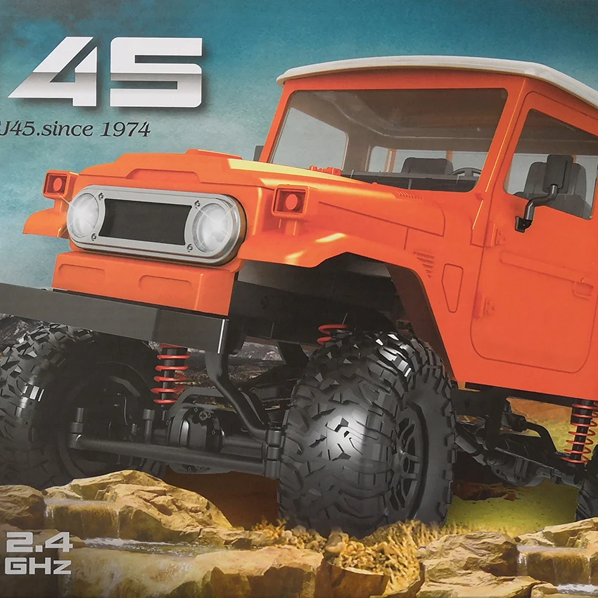 MN45 1:12 4WD RC автомобиль игрушка пикапы автомобиль военный Рок Гусеничный автомобиль RTR новое поступление