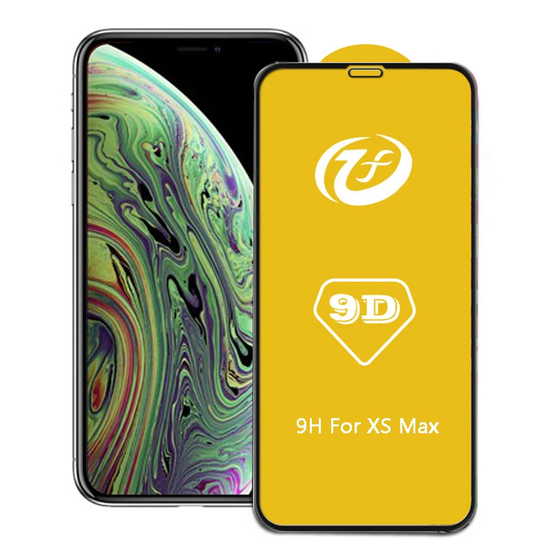 9D Full Tempered Glass For iPhone 8 7 Plus MAX XR 6 8Plus 6s X Screen Protector For iPhone 7 XR XS MAX 6.1 5.8 6.5 inch Film