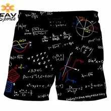 Быстрое высыхание Для мужчин лето Пляжные шорты серфинга брюки 3D печати купальники спортивные Running Joggers уплотнения брюки