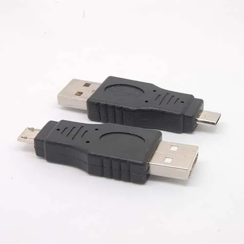 10 шт. Высокое качество Pro USB 2,0 мужчина к мобильному телефону микро штепсельный преобразователь, адаптер