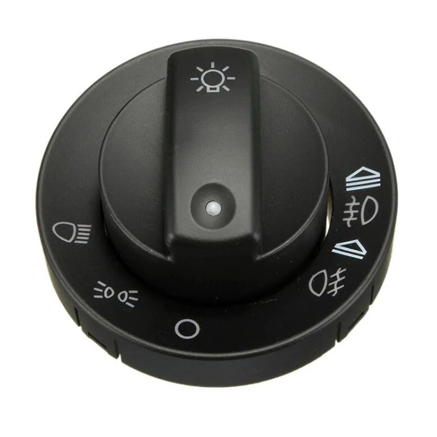 

For Audi A4 S4 8E B6 B7 2000-2007 Car Front Headlight Fog Light Lamp Switch Knob Cover Replacement Parts Interior Accessories