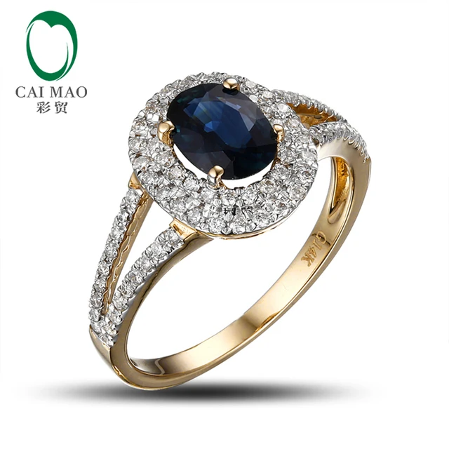 14k yellow gold 163ctw deep dark blue sapphire diamond engagement ring free shipping - Sapphire And Diamond Wedding Rings 14k yellow gold 163ctw deep dark blue sapphire diamond engagement ring free shipping - Sapphire And Diamond Wedding Rings