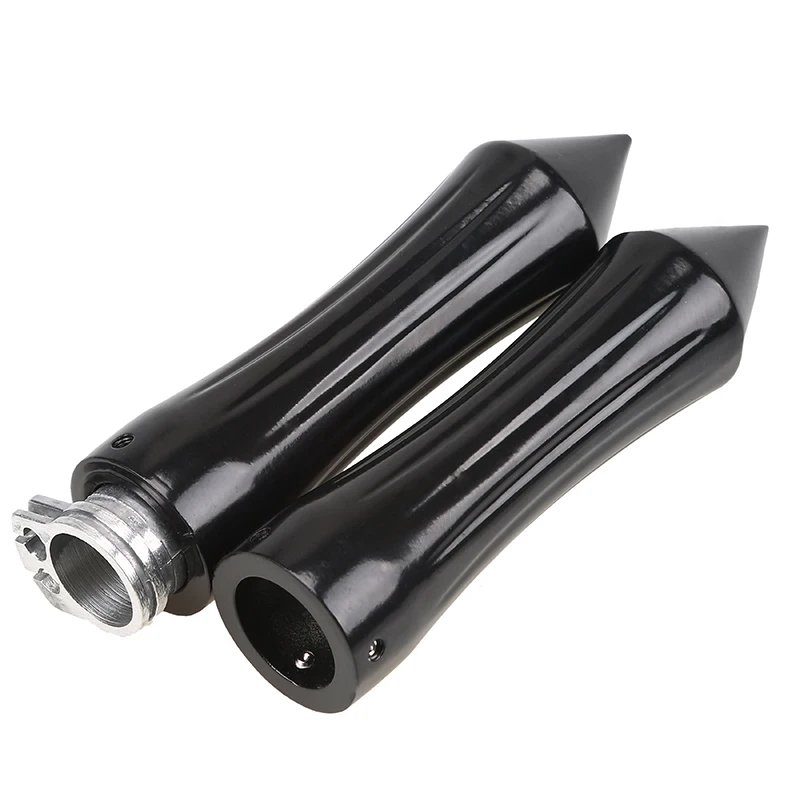 cheap New 1 #039; #039;Aluminum Universal Motorcycle Handle Bar Hand Grips Motocross Dirt Bike For Harley Choppers Cruiser Honda Shadow Yamaha