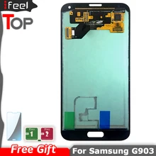 Протестированный ЖК-дисплей для samsung Galaxy S5 NEO SM-G903M G903 G903F G903M ЖК-дисплей кодирующий преобразователь сенсорного экрана в сборе Super AMOLED