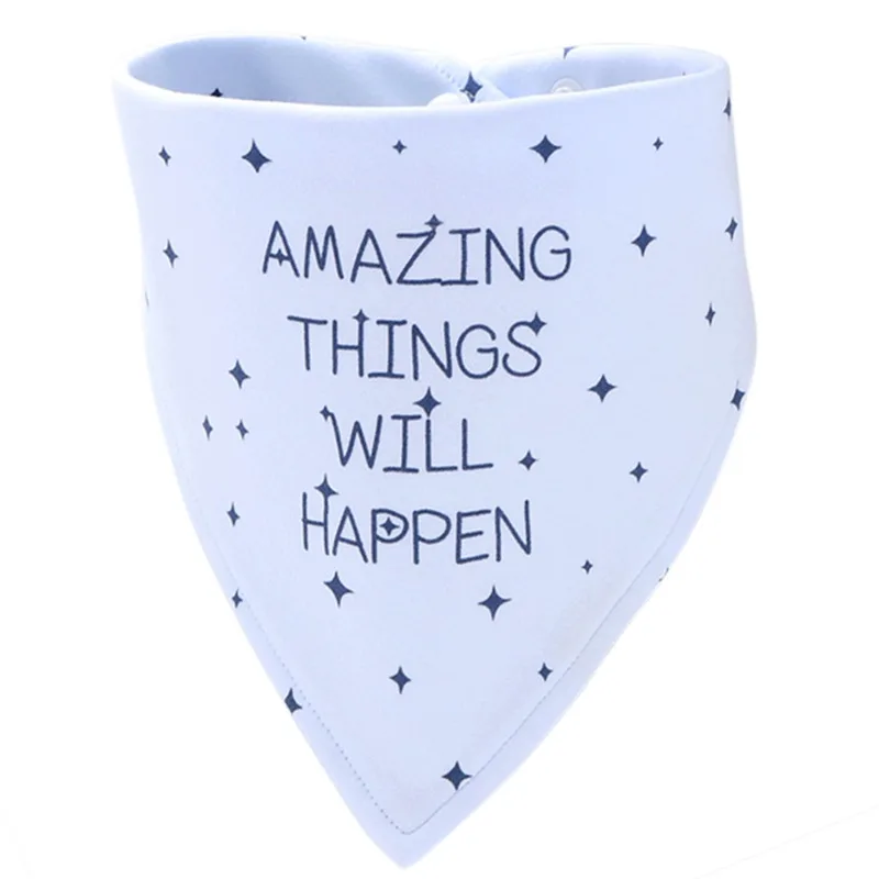 Cotton Bandana Bibs Infant Feeding Smock Baby Burp Cloths Cartoon Saliva Towel Baby Food Accessory Soft Baby Stuff